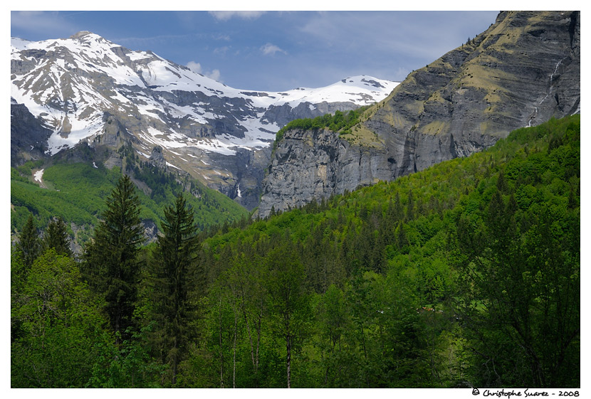 Paysage de montagne - Alpes - Haute-Savoie