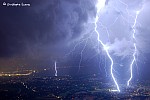 Orages, clairs et foudre