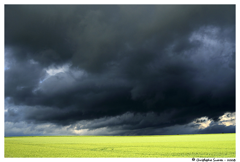 Ciel orageux - Bourgogne