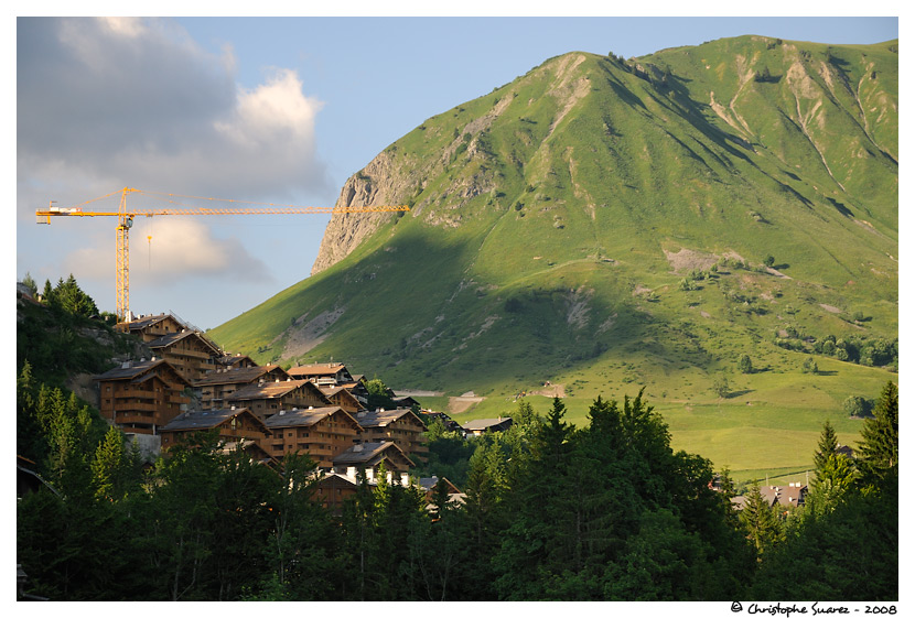 Paysage de montagne - Alpes - Haute-Savoie