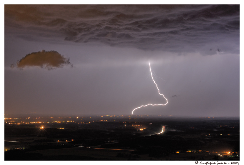 Coup de foudre sur la Bresse - Ain