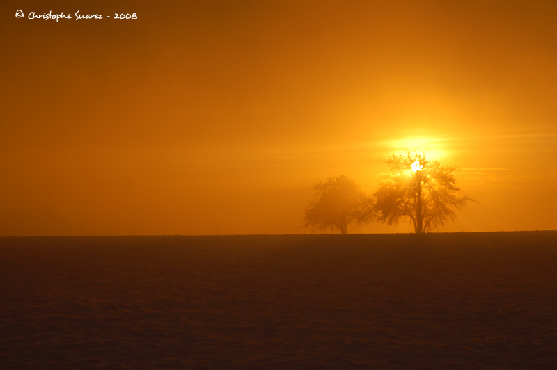 Paysage des Alpes - Aravis - Coucher de soleil