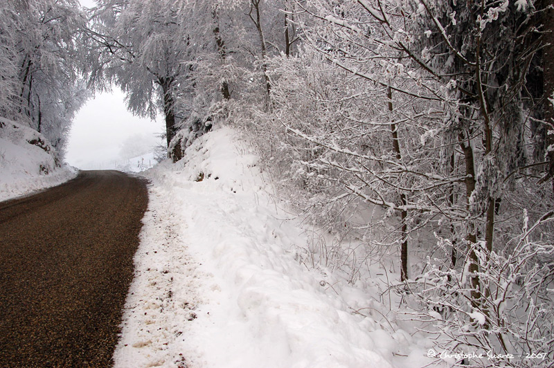 Neige sur le Mont Salve