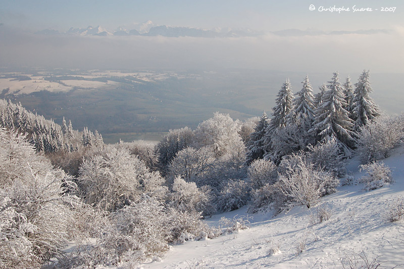 Paysage des Alpes - Aravis