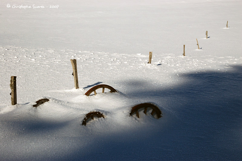 Neige dans la Jura