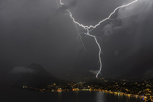 Foudre sur Lugano