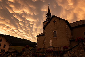 Mammatus en Haute-Savoie