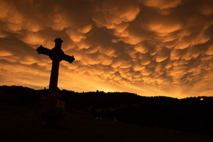 Altocumulus mammas